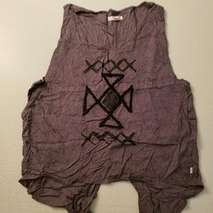 Vans Grey tribal tank top